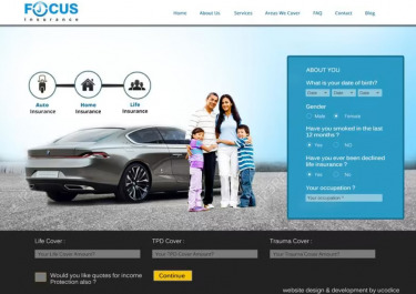 Insurance website